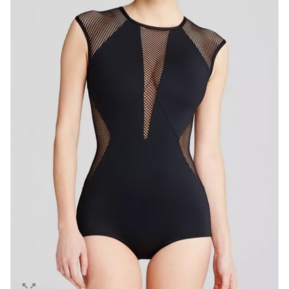 Carmen Marc Valvo Other - Carmen Marc Valvo City Slick High Neck One Piece Swimsuit